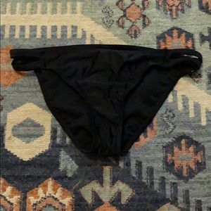 Black bikini bottoms